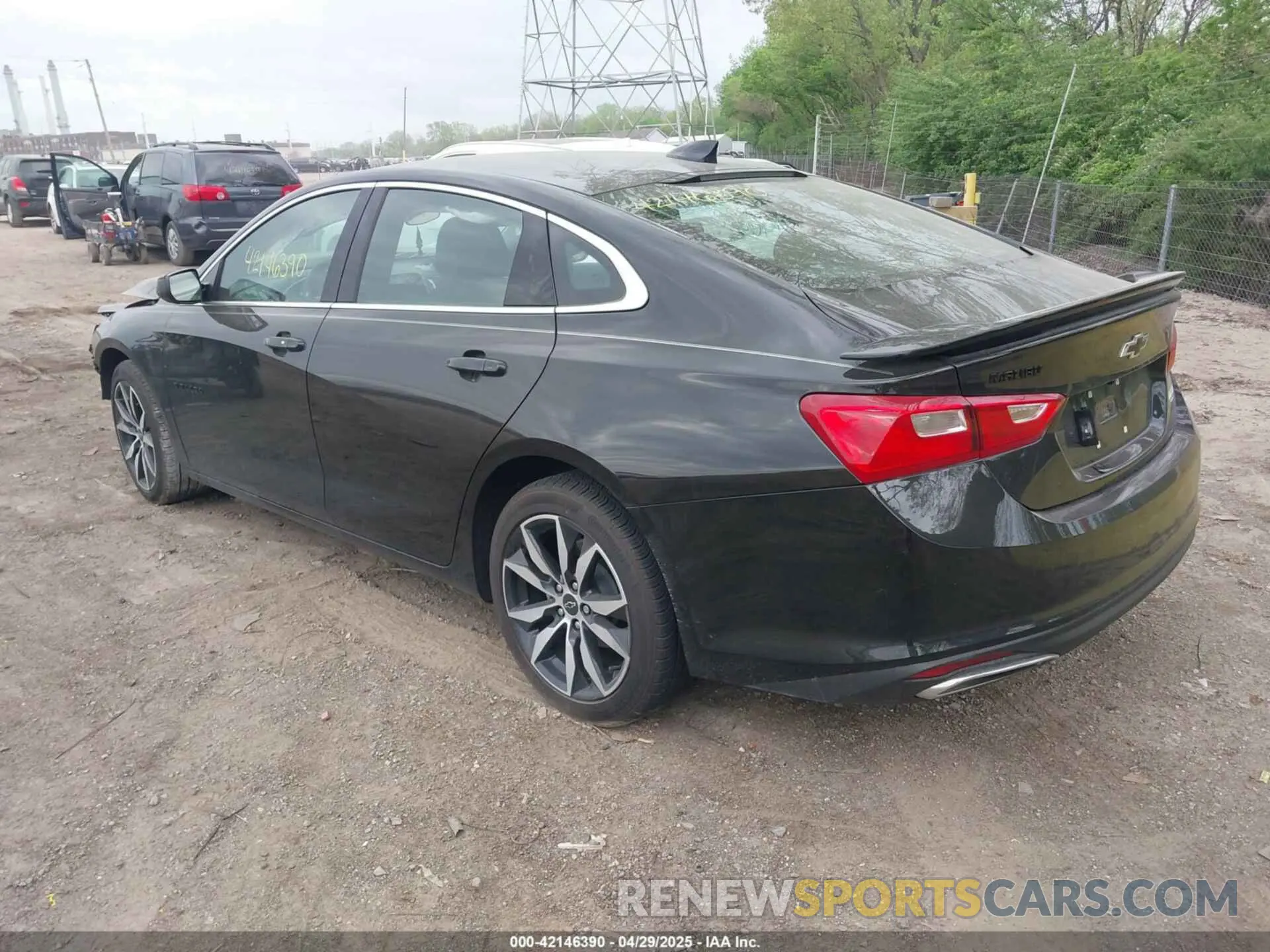 3 Photograph of a damaged car 1G1ZG5ST3PF121015 CHEVROLET MALIBU 2023