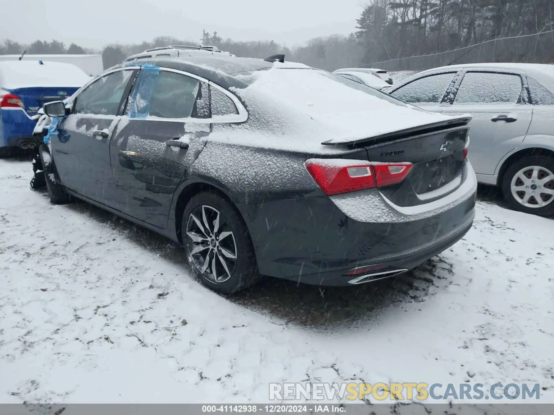 3 Photograph of a damaged car 1G1ZG5ST3PF146495 CHEVROLET MALIBU 2023