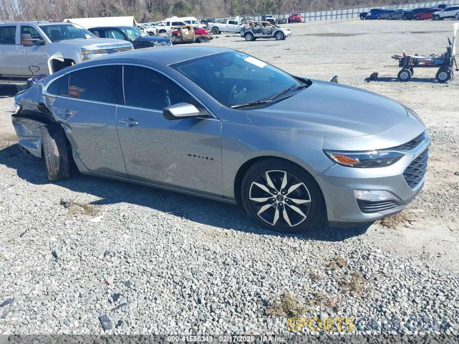 1 Photograph of a damaged car 1G1ZG5ST3PF179884 CHEVROLET MALIBU 2023