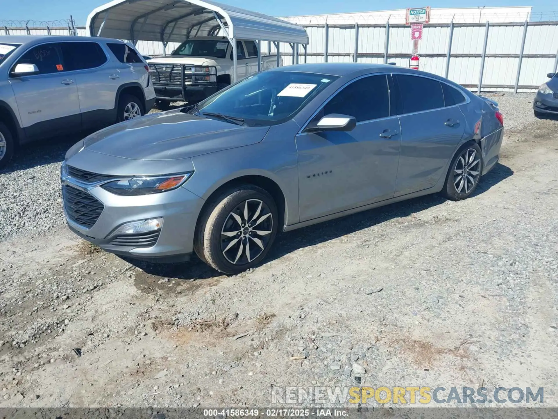 2 Photograph of a damaged car 1G1ZG5ST3PF179884 CHEVROLET MALIBU 2023