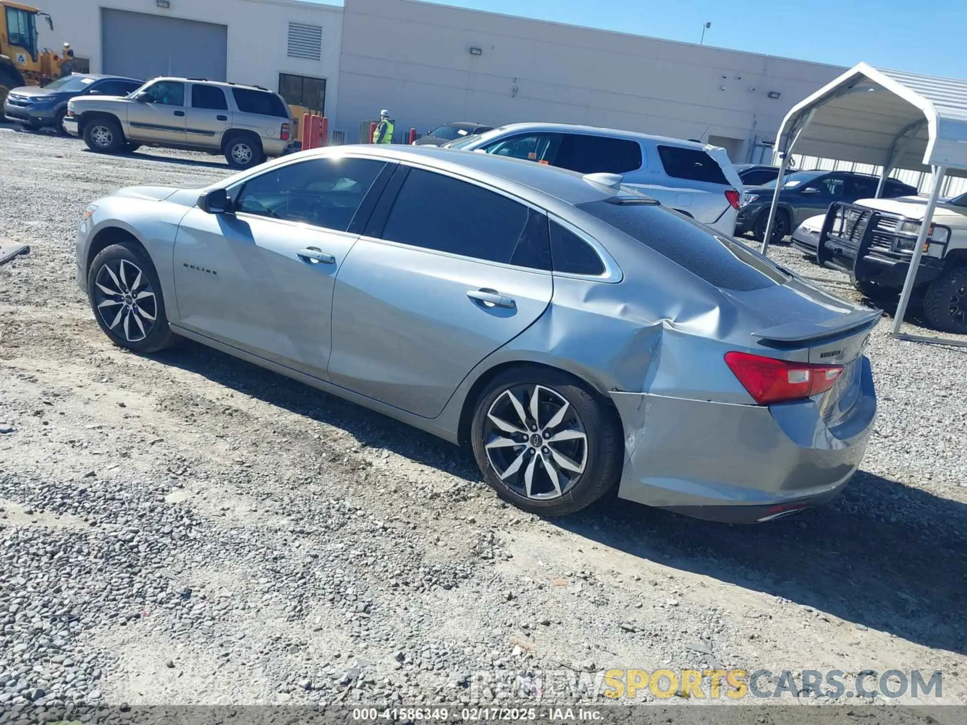 3 Photograph of a damaged car 1G1ZG5ST3PF179884 CHEVROLET MALIBU 2023