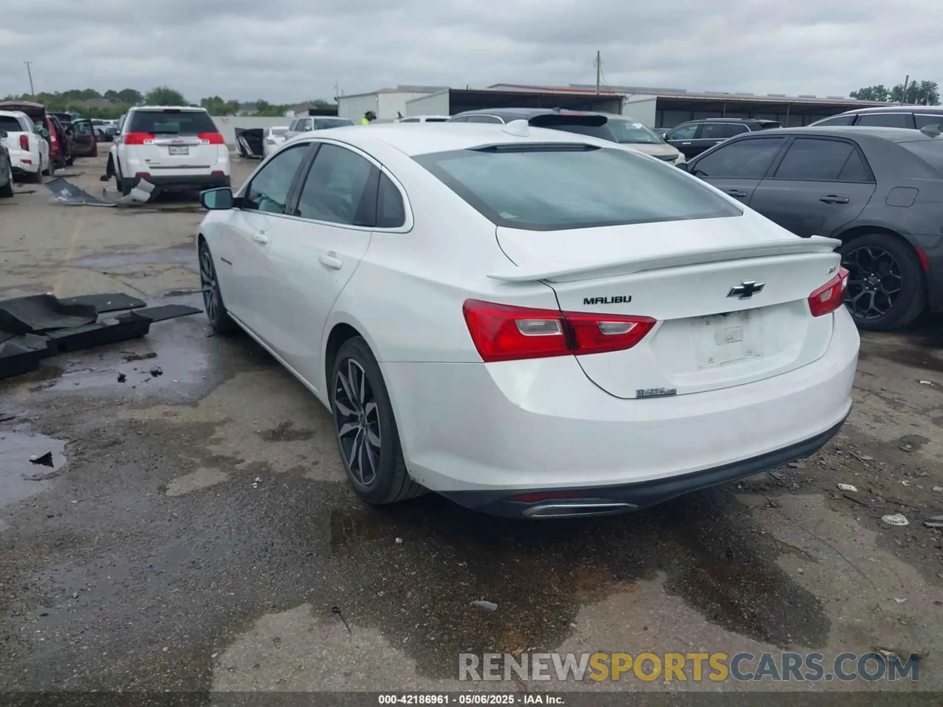 3 Photograph of a damaged car 1G1ZG5ST4PF120794 CHEVROLET MALIBU 2023