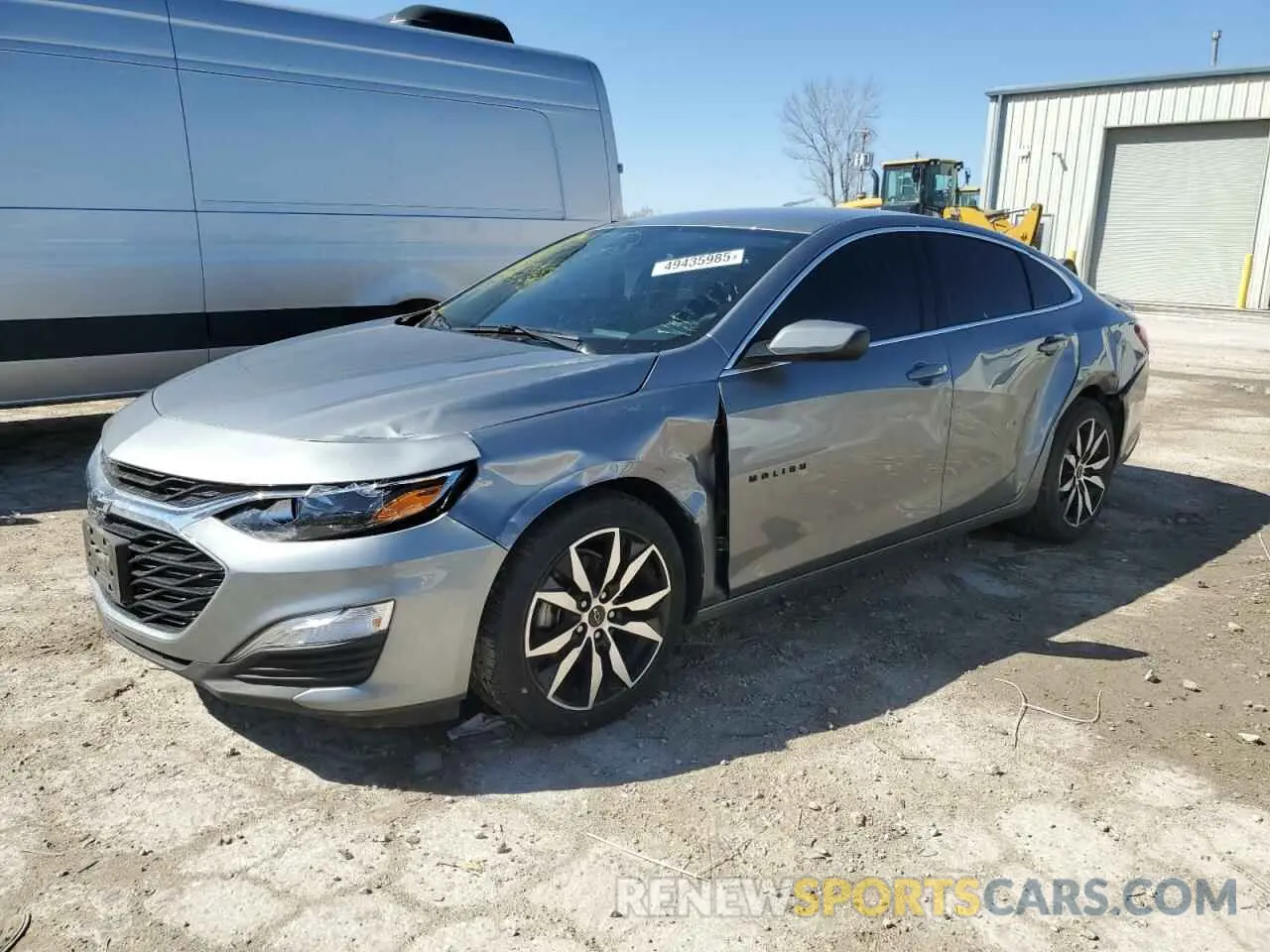 1 Photograph of a damaged car 1G1ZG5ST4PF137708 CHEVROLET MALIBU 2023