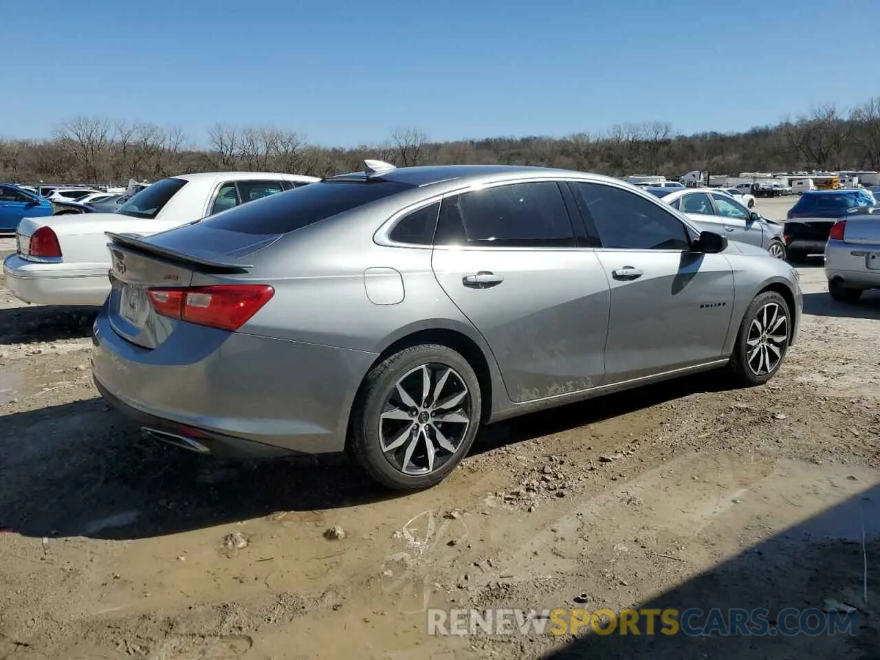 3 Photograph of a damaged car 1G1ZG5ST4PF137708 CHEVROLET MALIBU 2023