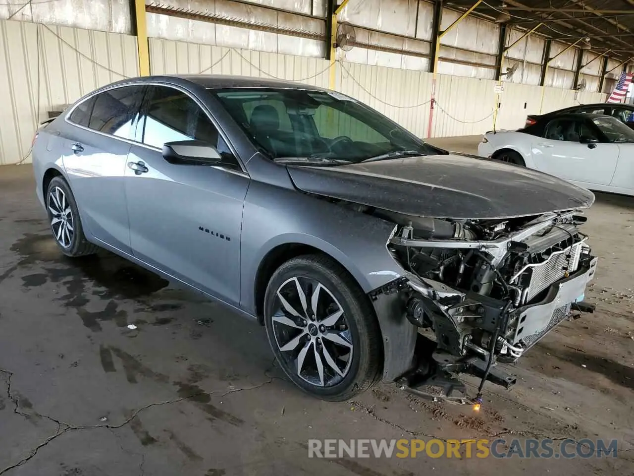 4 Photograph of a damaged car 1G1ZG5ST4PF247299 CHEVROLET MALIBU 2023