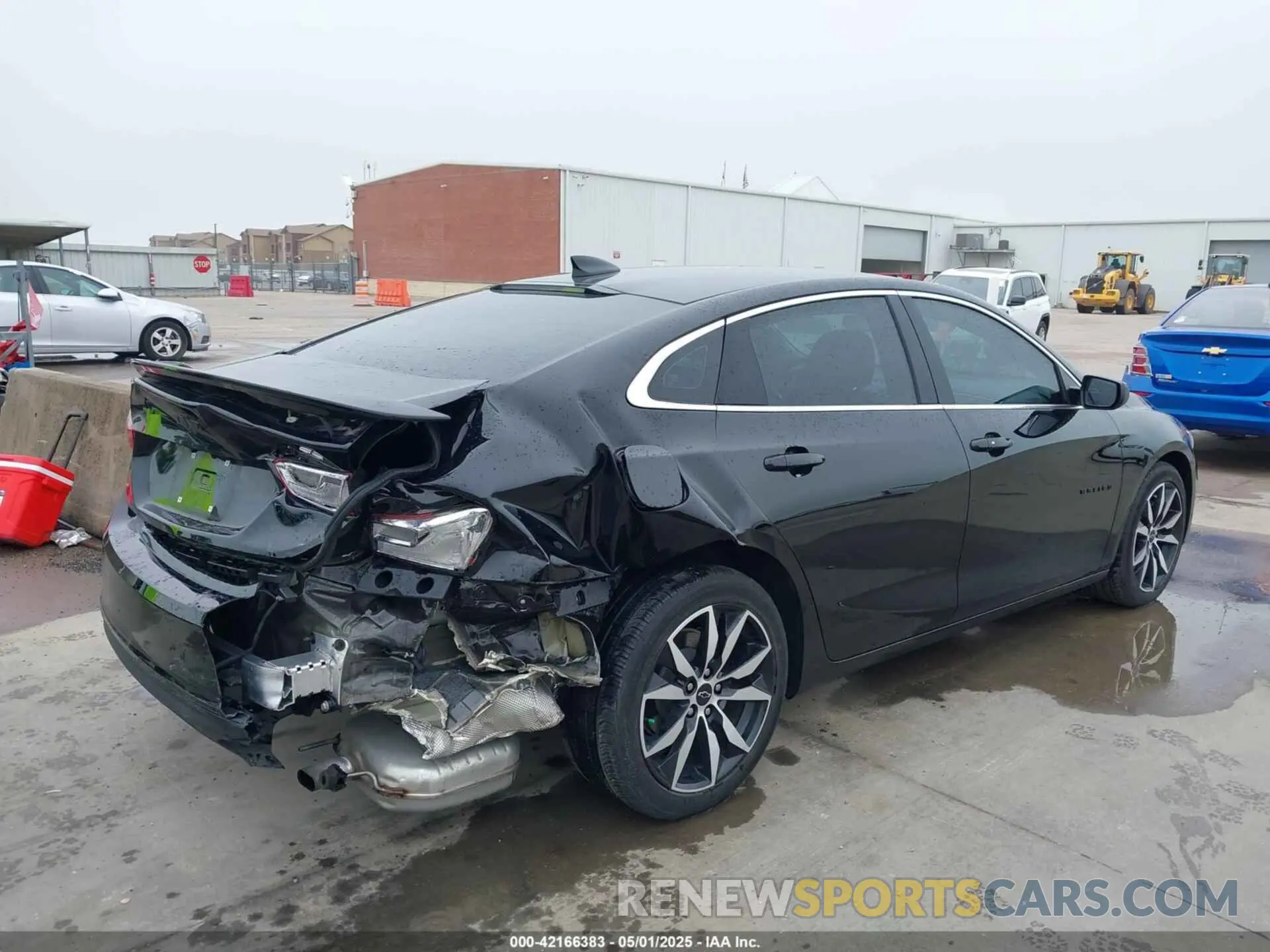4 Photograph of a damaged car 1G1ZG5ST4PF253636 CHEVROLET MALIBU 2023