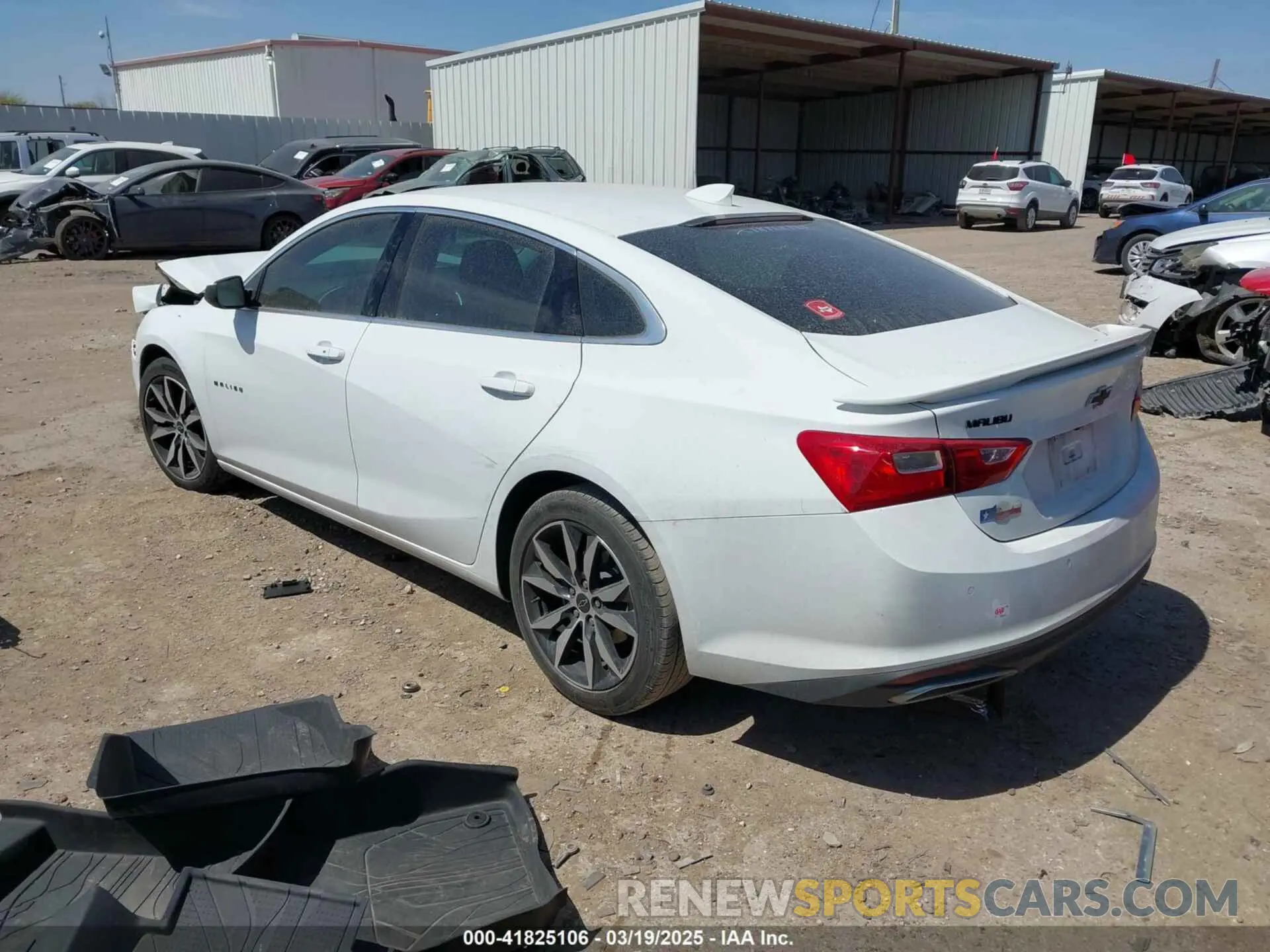 3 Photograph of a damaged car 1G1ZG5ST5PF121677 CHEVROLET MALIBU 2023