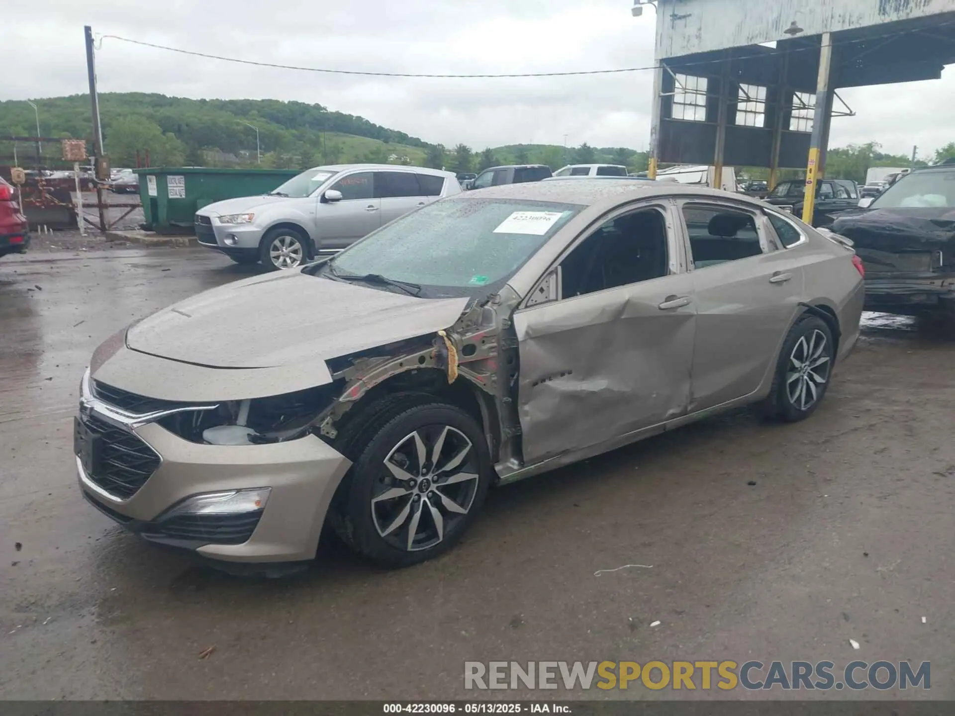 2 Photograph of a damaged car 1G1ZG5ST7PF131773 CHEVROLET MALIBU 2023