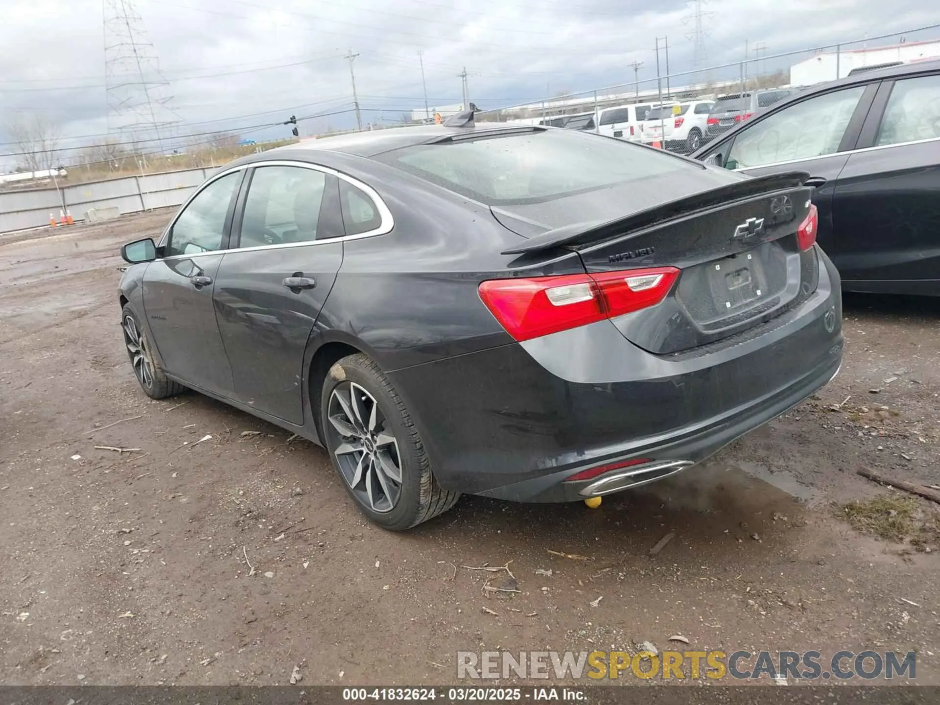 3 Photograph of a damaged car 1G1ZG5ST7PF243392 CHEVROLET MALIBU 2023