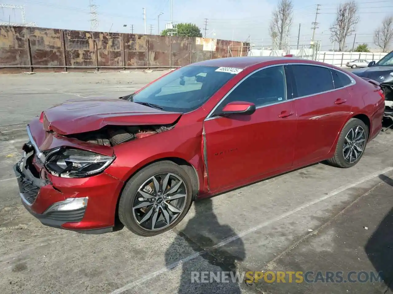 1 Photograph of a damaged car 1G1ZG5ST8PF127067 CHEVROLET MALIBU 2023