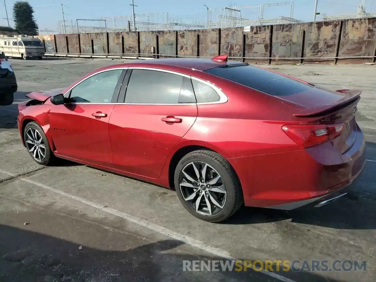 2 Photograph of a damaged car 1G1ZG5ST8PF127067 CHEVROLET MALIBU 2023