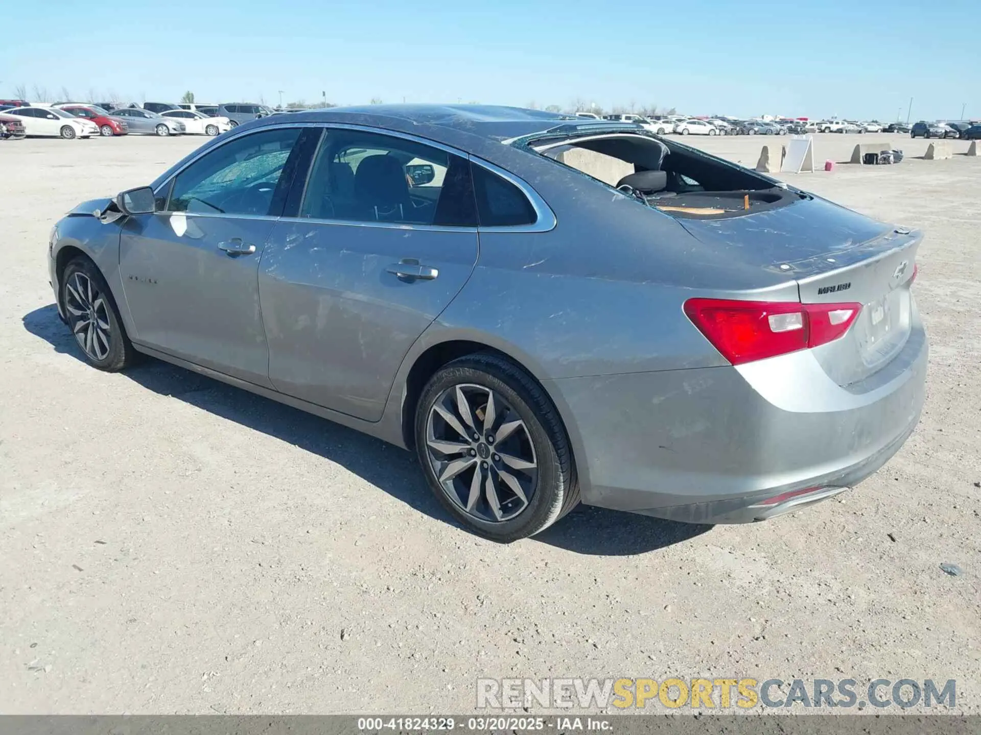 3 Photograph of a damaged car 1G1ZG5ST8PF127313 CHEVROLET MALIBU 2023
