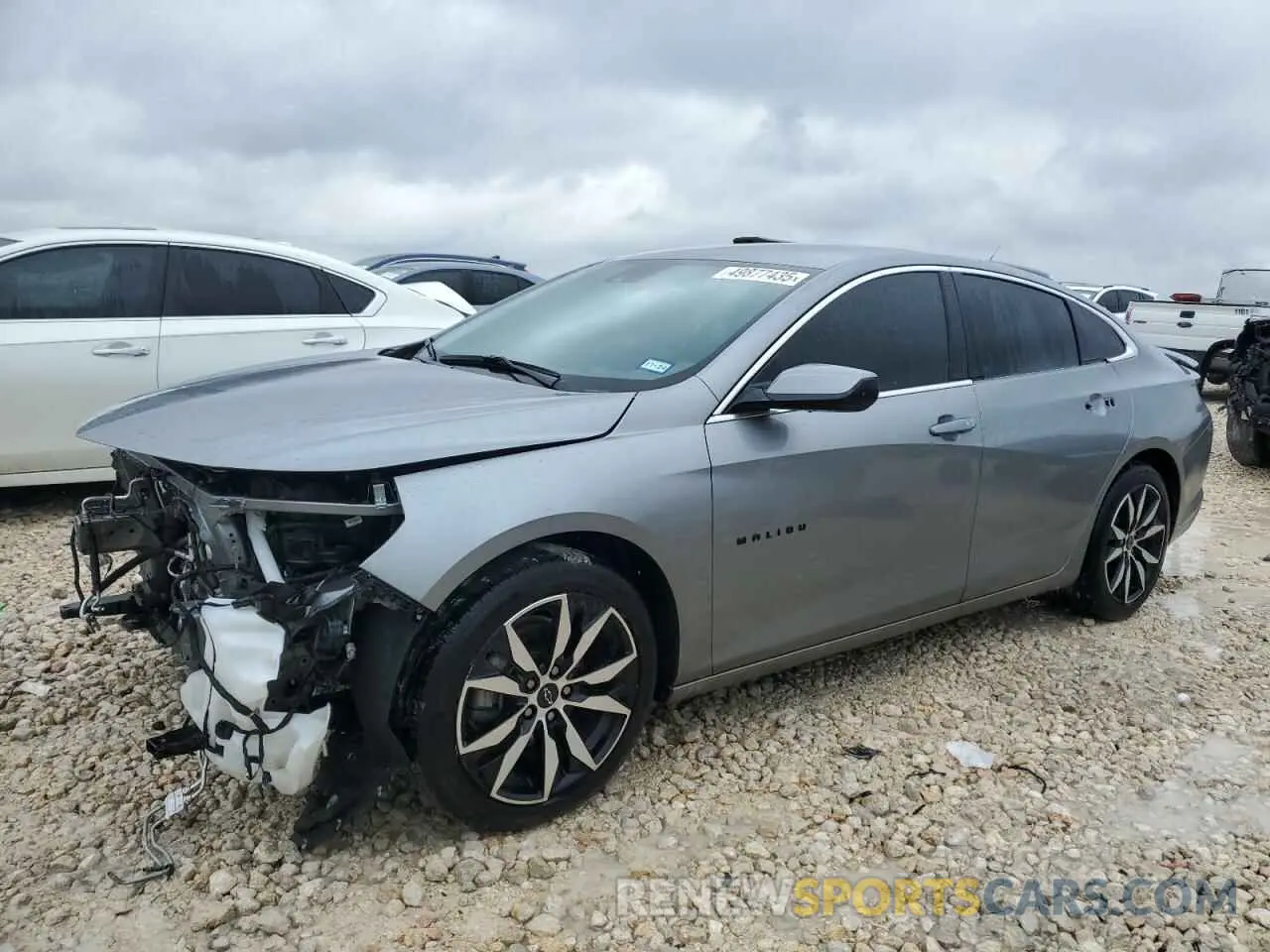 1 Photograph of a damaged car 1G1ZG5ST8PF130700 CHEVROLET MALIBU 2023