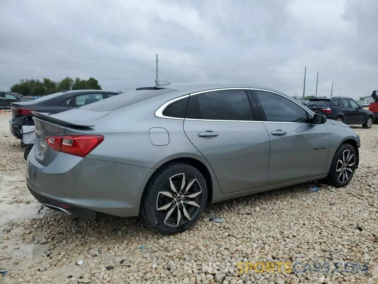 3 Photograph of a damaged car 1G1ZG5ST8PF130700 CHEVROLET MALIBU 2023