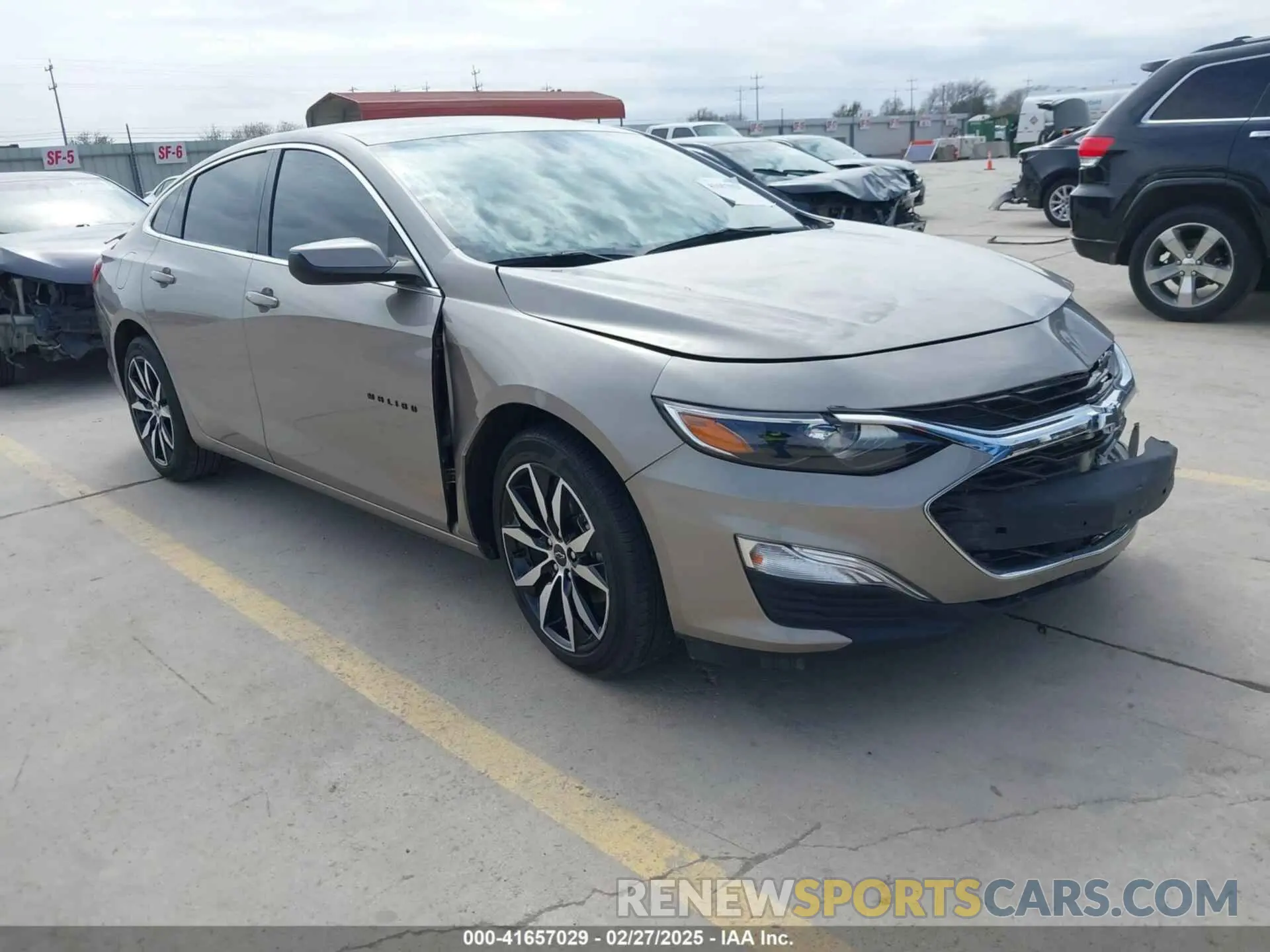 1 Photograph of a damaged car 1G1ZG5ST9PF222298 CHEVROLET MALIBU 2023