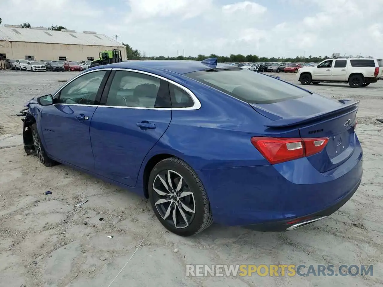 2 Photograph of a damaged car 1G1ZG5STXPF177324 CHEVROLET MALIBU 2023