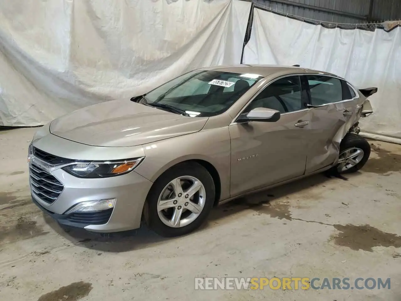 1 Photograph of a damaged car 1G1ZB5ST0RF143393 CHEVROLET MALIBU 2024
