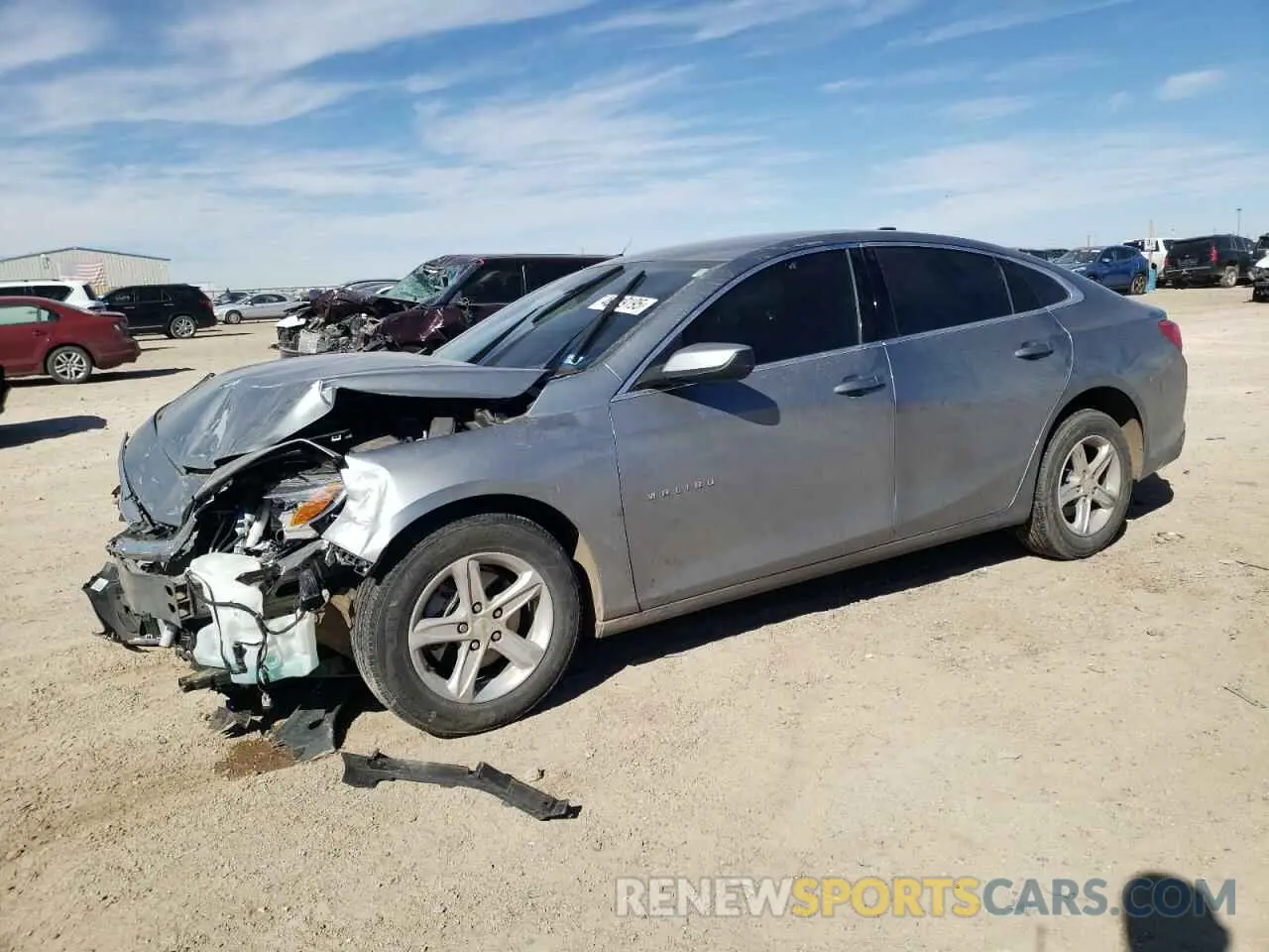 1 Photograph of a damaged car 1G1ZB5ST0RF145404 CHEVROLET MALIBU 2024