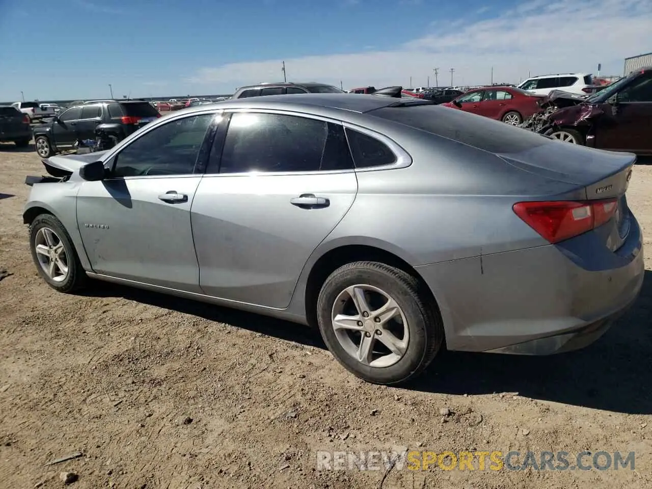 2 Photograph of a damaged car 1G1ZB5ST0RF145404 CHEVROLET MALIBU 2024