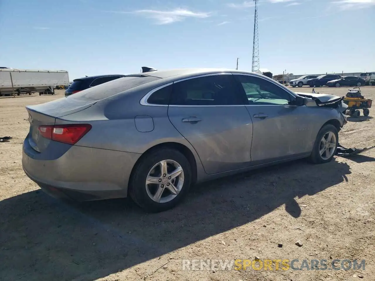 3 Photograph of a damaged car 1G1ZB5ST0RF145404 CHEVROLET MALIBU 2024