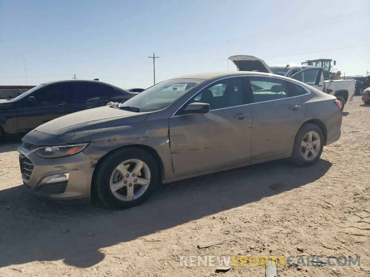 1 Photograph of a damaged car 1G1ZB5ST0RF146021 CHEVROLET MALIBU 2024