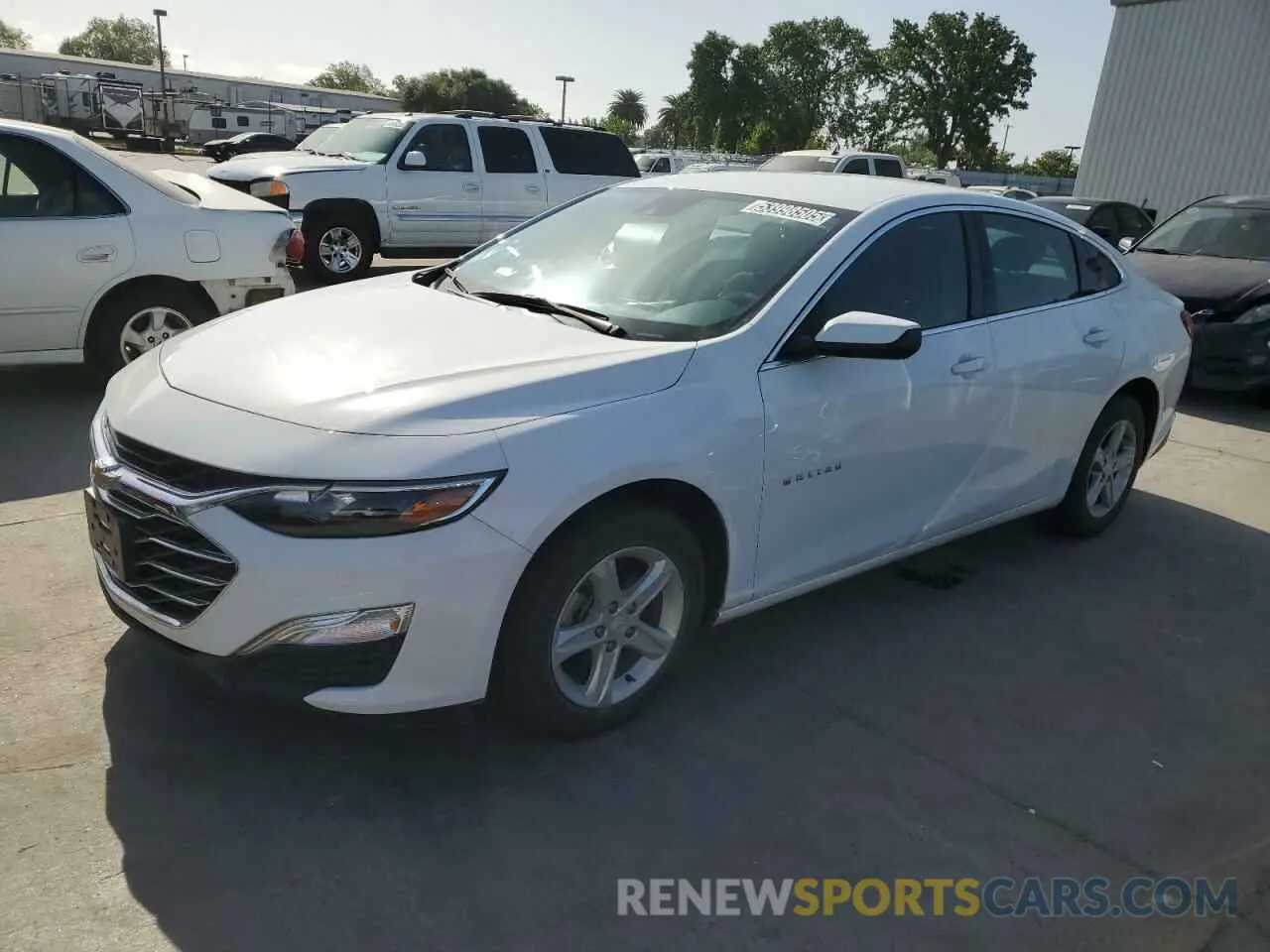 1 Photograph of a damaged car 1G1ZB5ST0RF184574 CHEVROLET MALIBU 2024