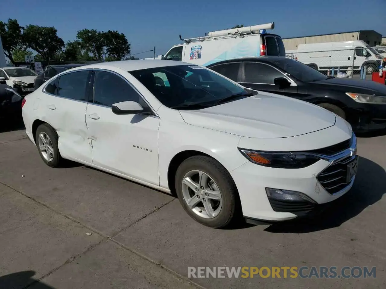4 Photograph of a damaged car 1G1ZB5ST0RF184574 CHEVROLET MALIBU 2024
