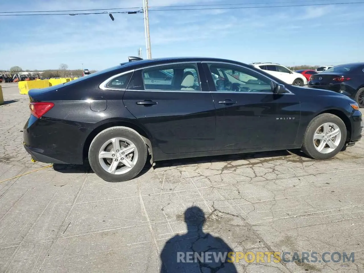 3 Photograph of a damaged car 1G1ZB5ST2RF109326 CHEVROLET MALIBU 2024