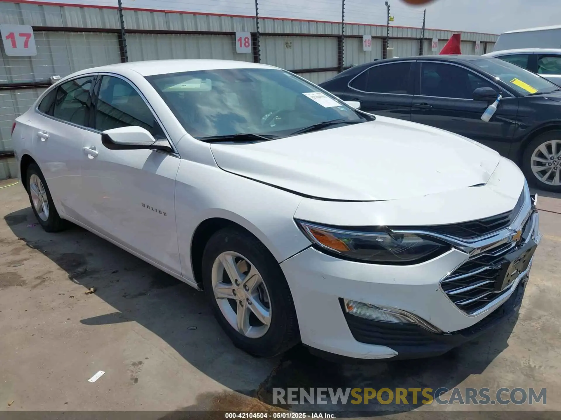 1 Photograph of a damaged car 1G1ZB5ST2RF220054 CHEVROLET MALIBU 2024