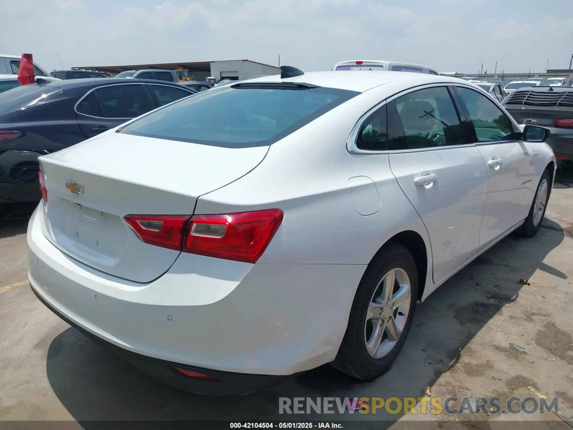 4 Photograph of a damaged car 1G1ZB5ST2RF220054 CHEVROLET MALIBU 2024