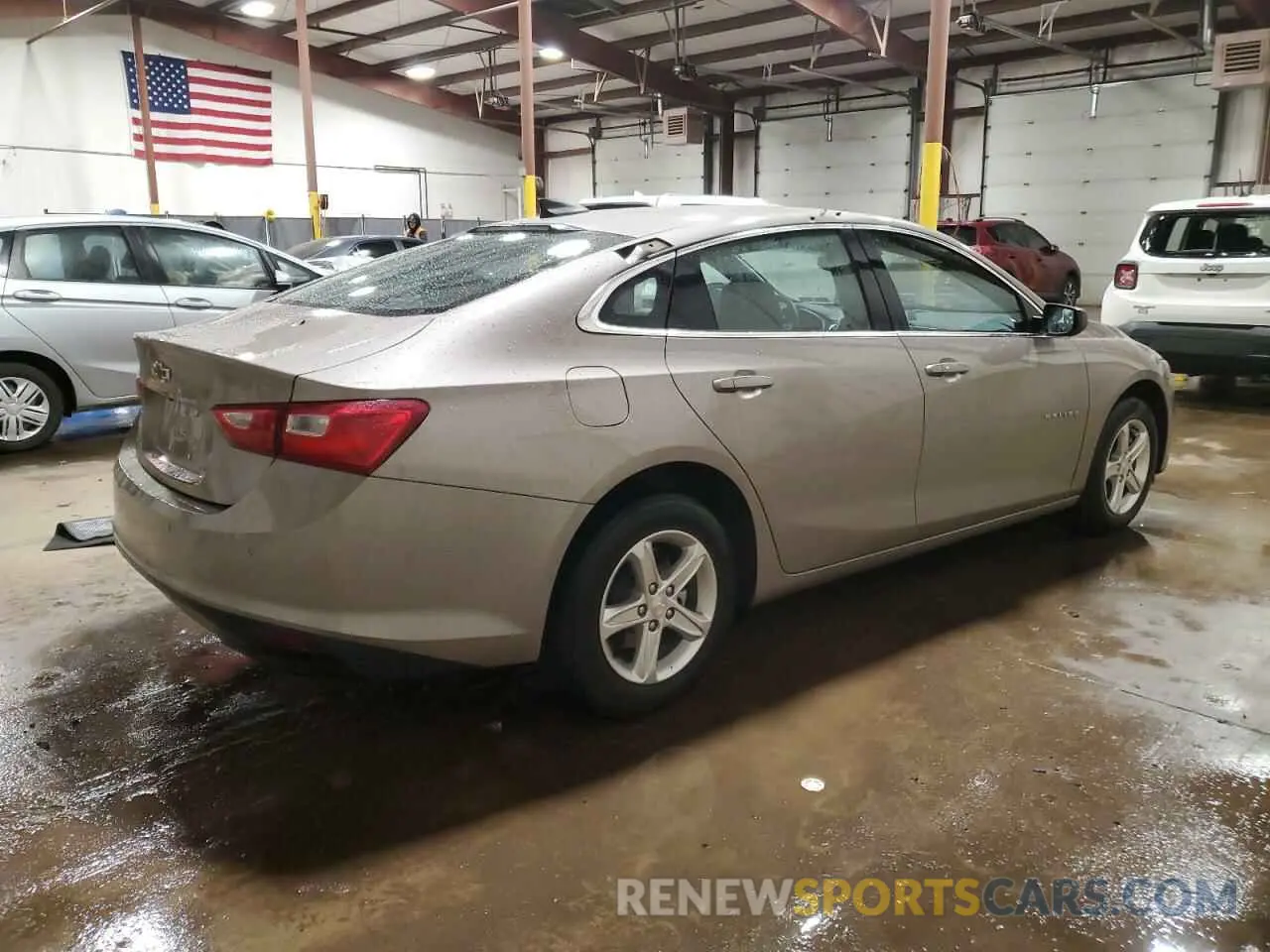 3 Photograph of a damaged car 1G1ZB5ST4RF150072 CHEVROLET MALIBU 2024
