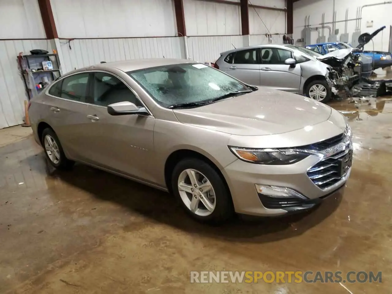 4 Photograph of a damaged car 1G1ZB5ST4RF150072 CHEVROLET MALIBU 2024