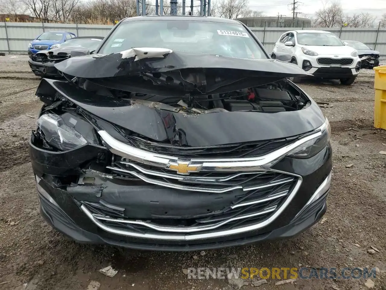 5 Photograph of a damaged car 1G1ZB5ST5RF219836 CHEVROLET MALIBU 2024