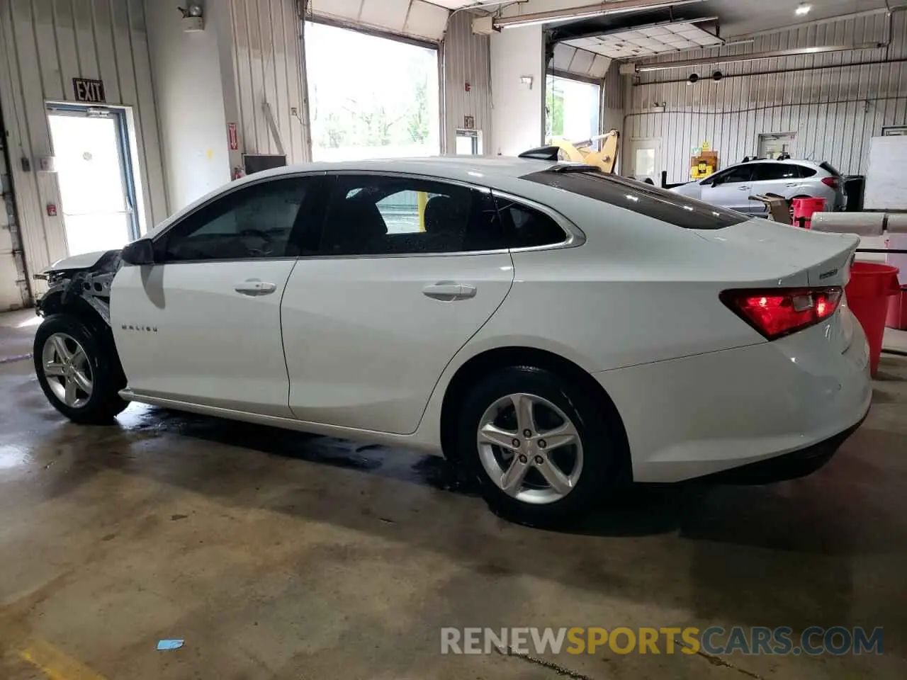 2 Photograph of a damaged car 1G1ZB5ST5RF239651 CHEVROLET MALIBU 2024
