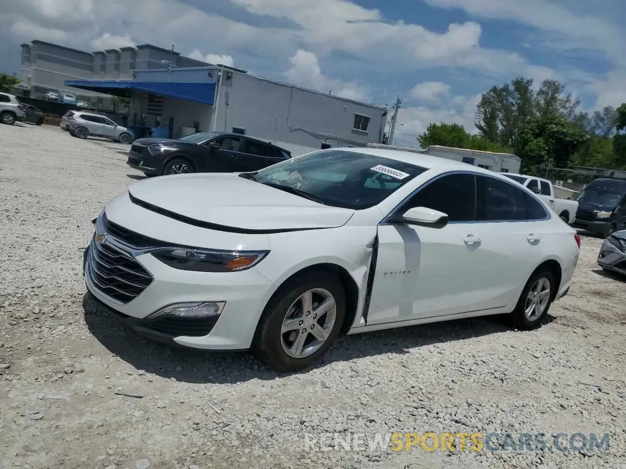 1 Photograph of a damaged car 1G1ZB5ST5RF246986 CHEVROLET MALIBU 2024