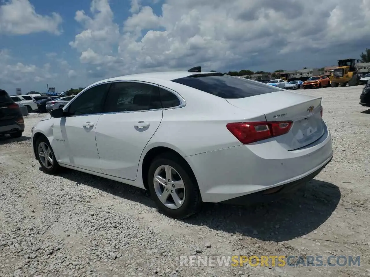 2 Photograph of a damaged car 1G1ZB5ST5RF246986 CHEVROLET MALIBU 2024