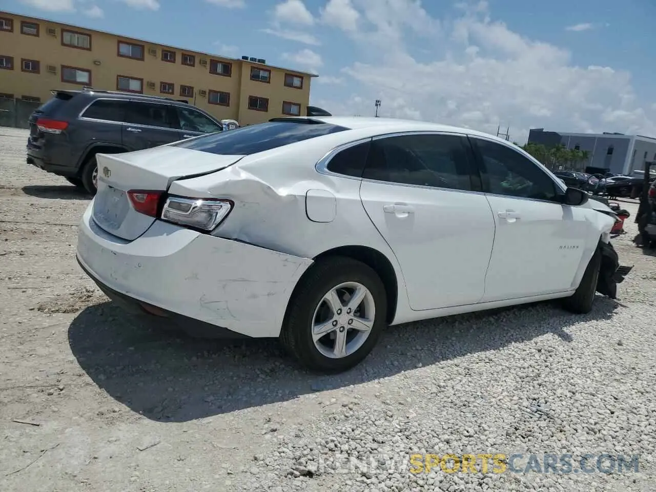 3 Photograph of a damaged car 1G1ZB5ST5RF246986 CHEVROLET MALIBU 2024