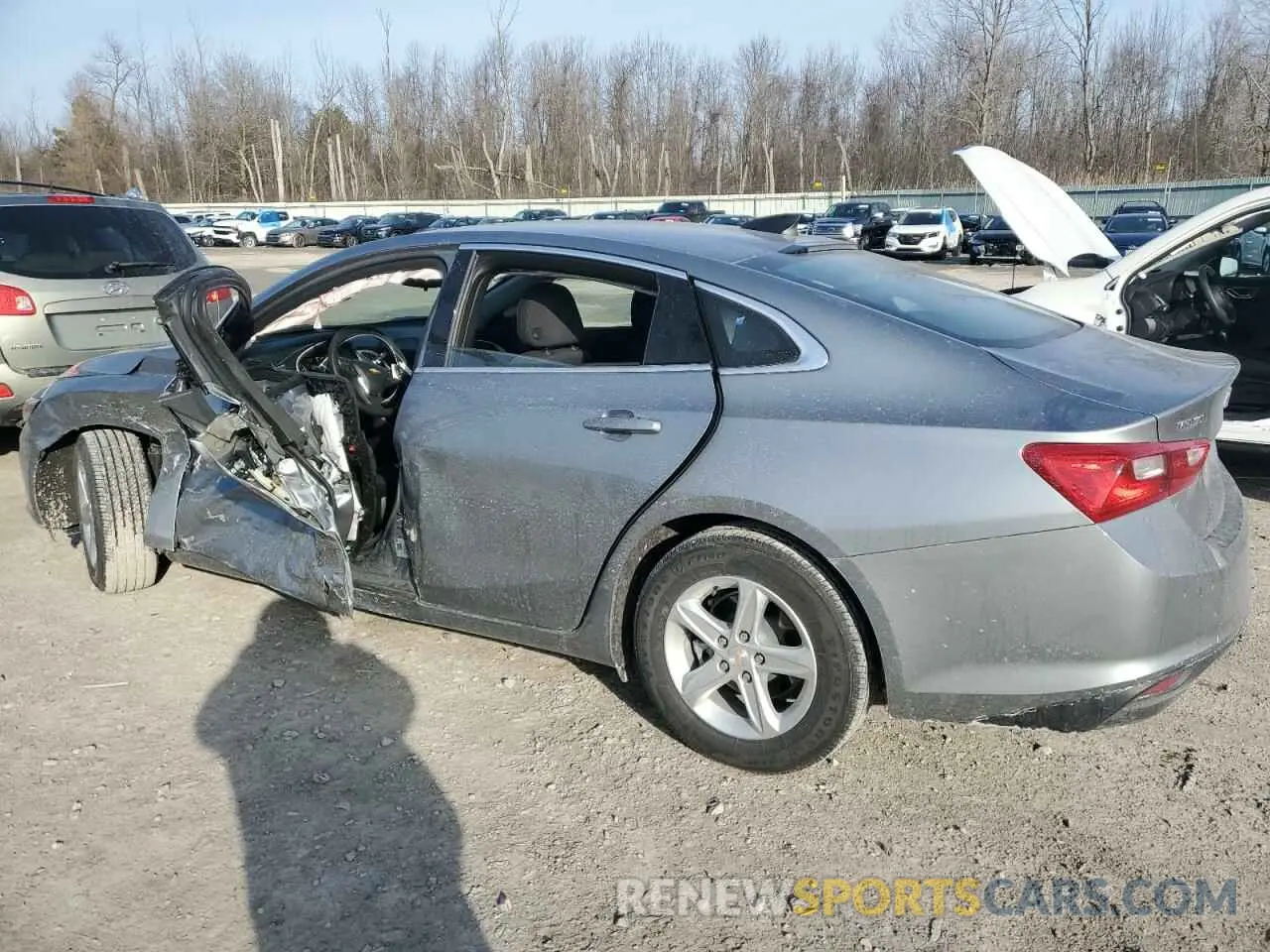 2 Photograph of a damaged car 1G1ZB5ST6RF109233 CHEVROLET MALIBU 2024
