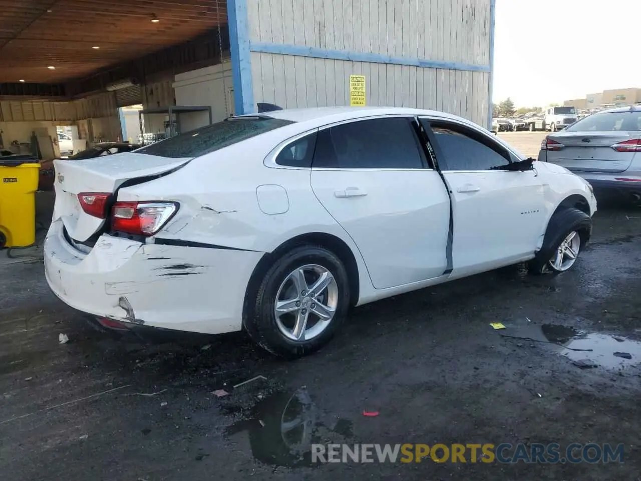 3 Photograph of a damaged car 1G1ZB5ST6RF191240 CHEVROLET MALIBU 2024