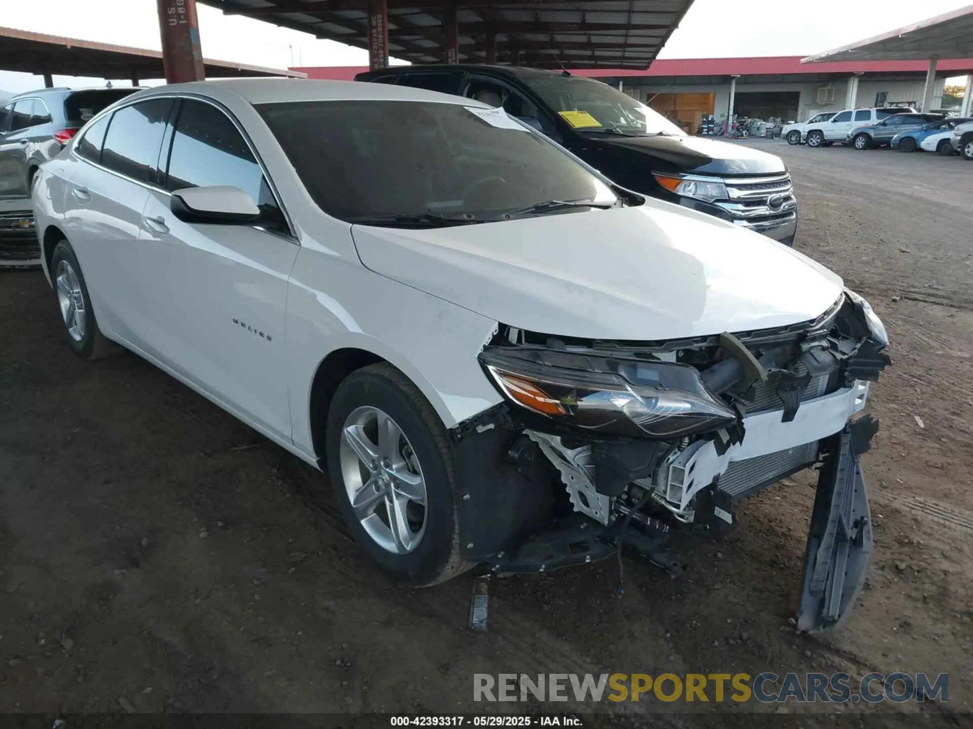 1 Photograph of a damaged car 1G1ZB5ST7RF135453 CHEVROLET MALIBU 2024