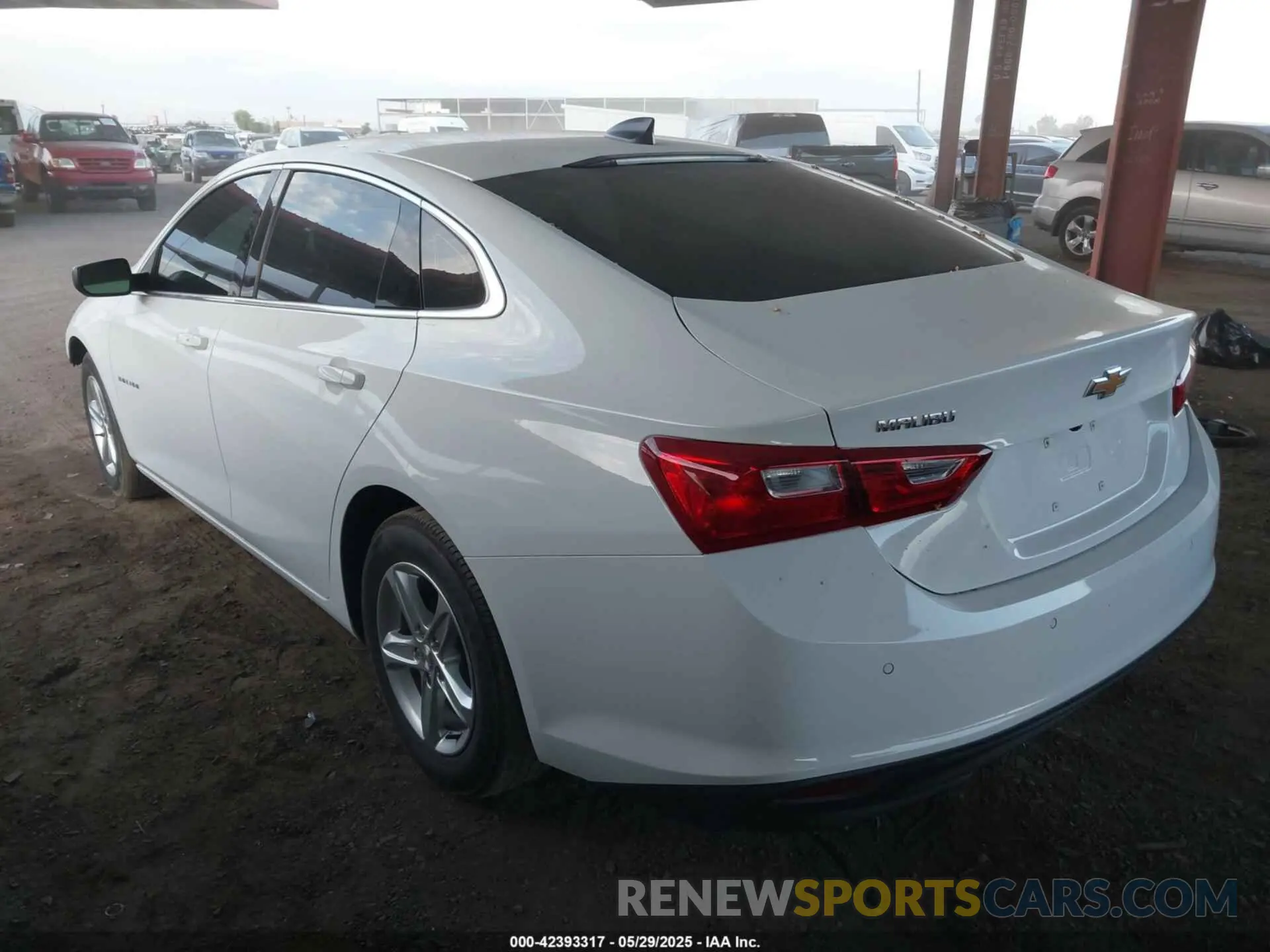 3 Photograph of a damaged car 1G1ZB5ST7RF135453 CHEVROLET MALIBU 2024