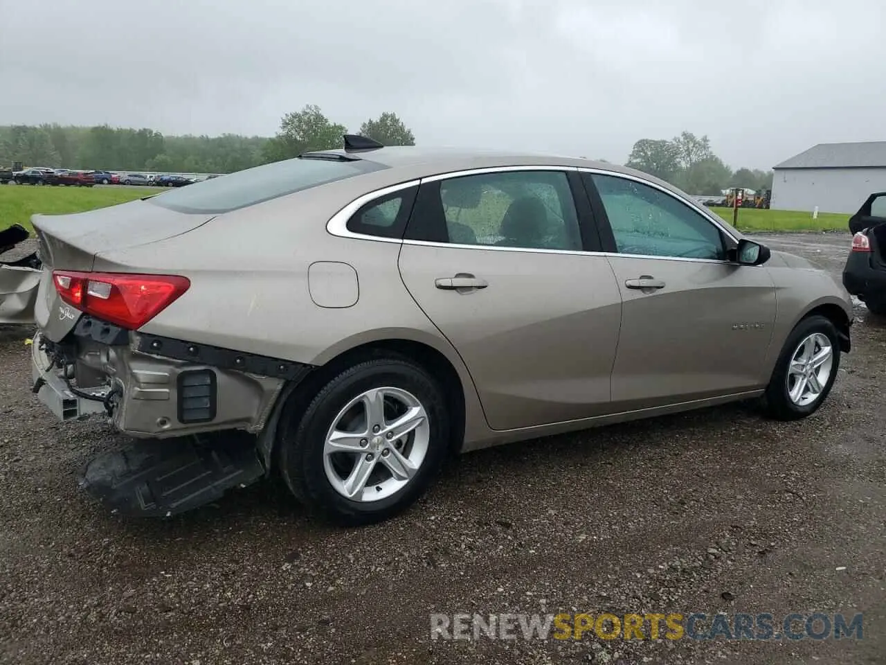 3 Photograph of a damaged car 1G1ZB5ST7RF135792 CHEVROLET MALIBU 2024