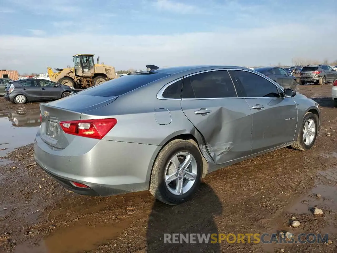 3 Photograph of a damaged car 1G1ZB5ST7RF200902 CHEVROLET MALIBU 2024