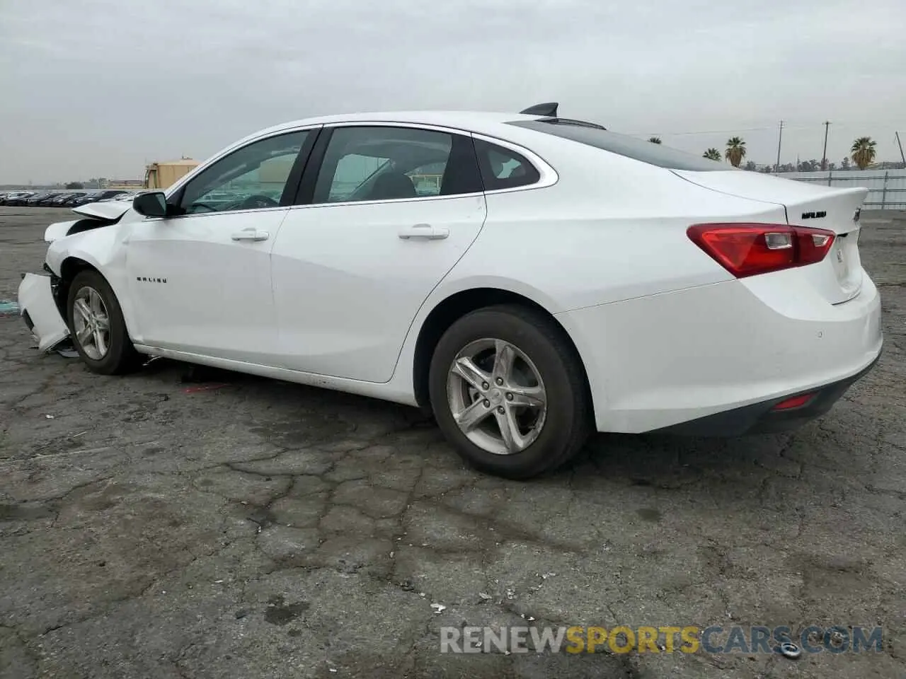 2 Photograph of a damaged car 1G1ZB5ST9RF105015 CHEVROLET MALIBU 2024