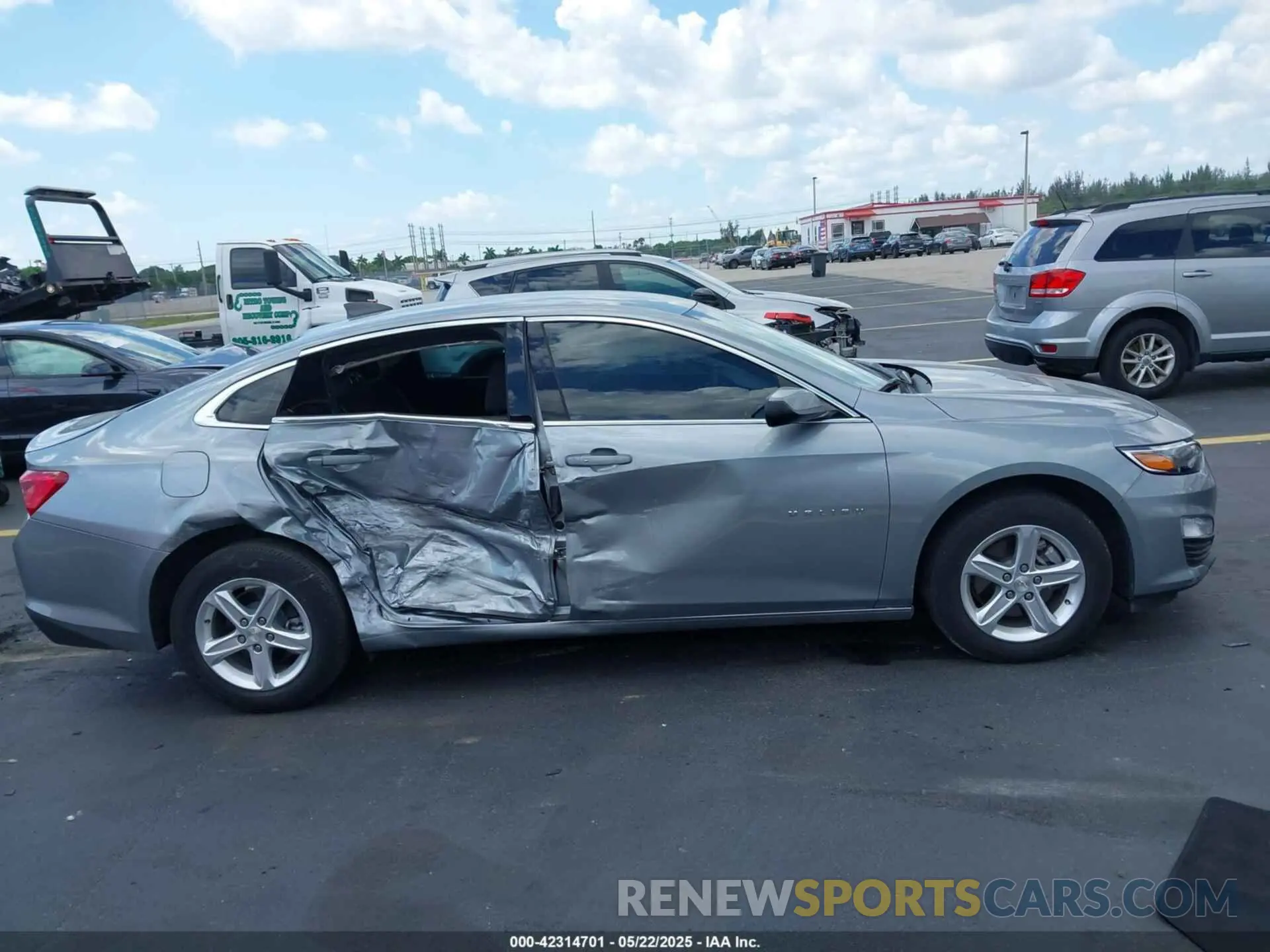 14 Photograph of a damaged car 1G1ZB5ST9RF105452 CHEVROLET MALIBU 2024