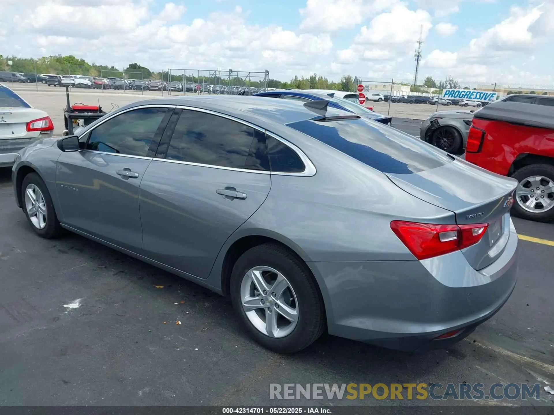 3 Photograph of a damaged car 1G1ZB5ST9RF105452 CHEVROLET MALIBU 2024