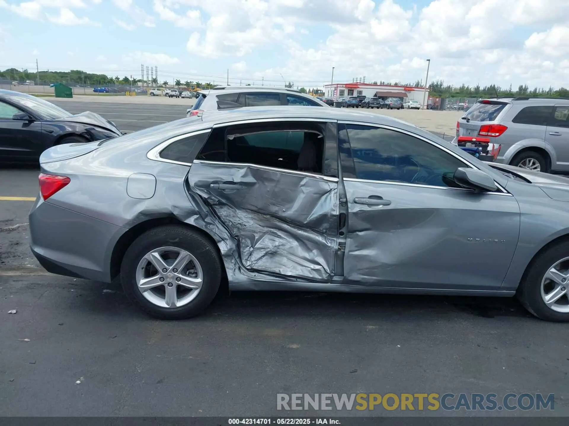 6 Photograph of a damaged car 1G1ZB5ST9RF105452 CHEVROLET MALIBU 2024