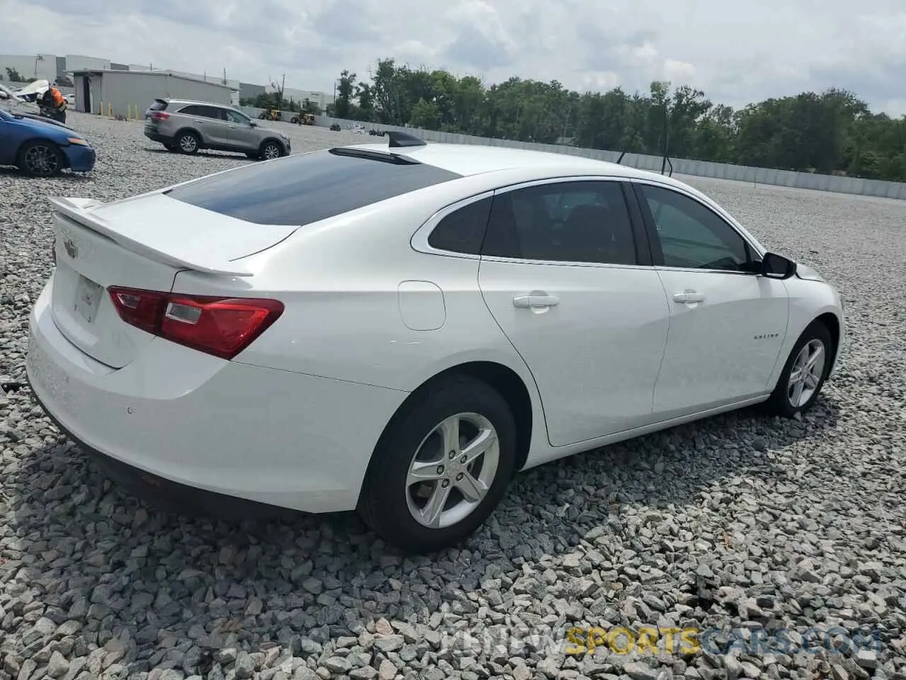 3 Photograph of a damaged car 1G1ZB5ST9RF149581 CHEVROLET MALIBU 2024