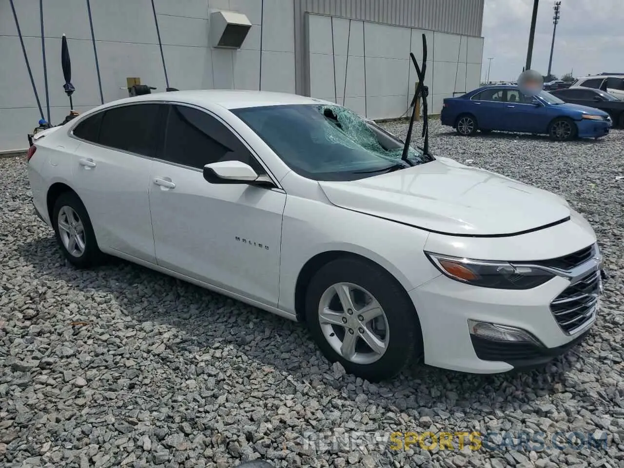 4 Photograph of a damaged car 1G1ZB5ST9RF149581 CHEVROLET MALIBU 2024