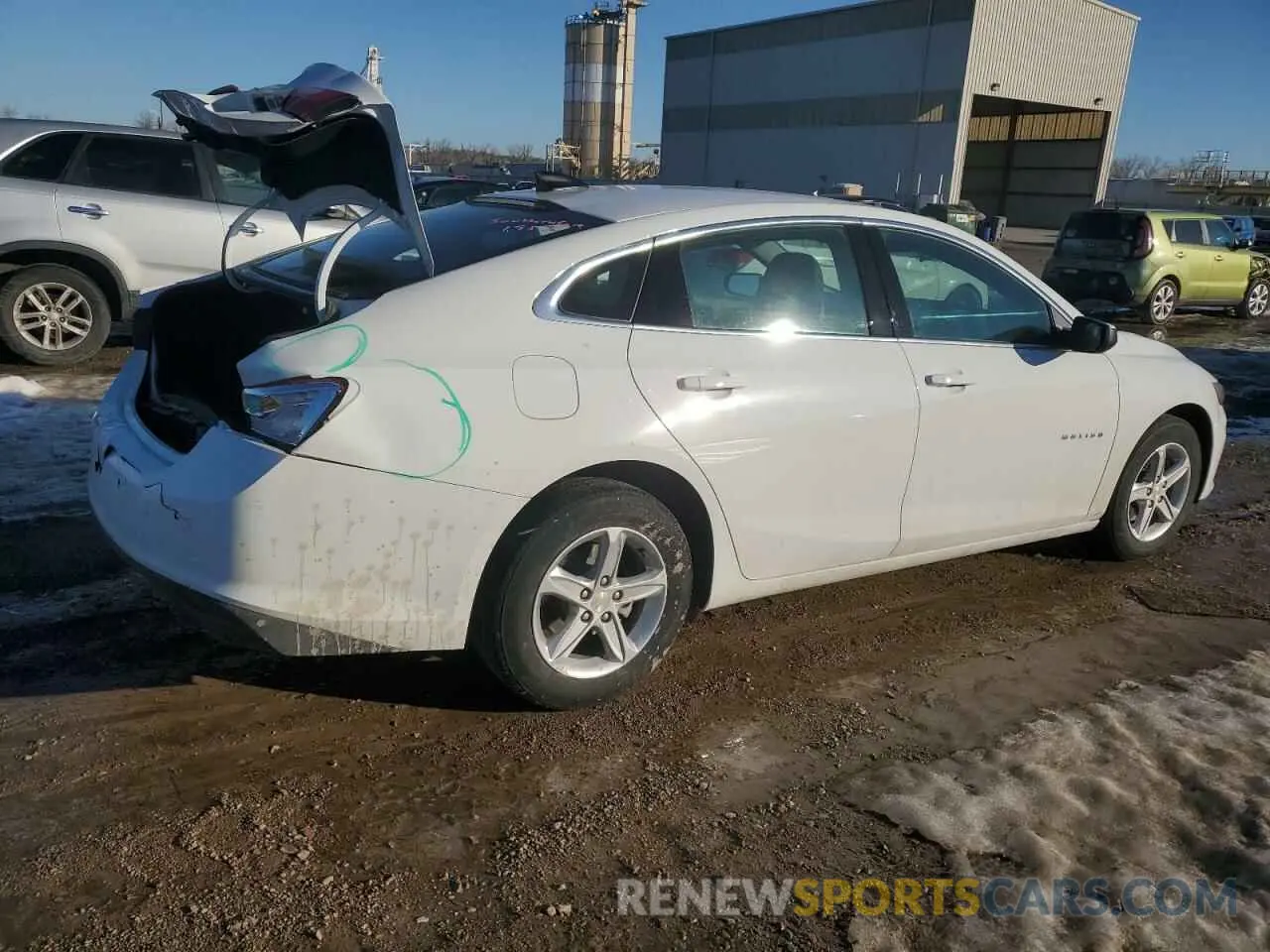 3 Photograph of a damaged car 1G1ZC5ST0RF150017 CHEVROLET MALIBU 2024